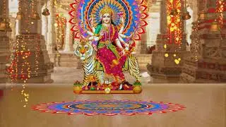 maa durga background  || maa sherawali green screen video || jai mata di green screen ||