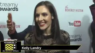 Kelly Landry at the 2016 Streamy Awards