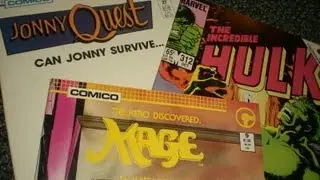 PACKAGE from CARDSONE Free Mail-In Offer 3 Vintage Comic Books