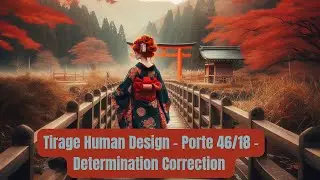 Tirage Human Design - Portes 46/18 - D&eacute;termination et Correction