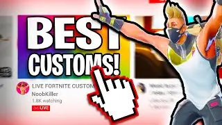🔴Join. Fortnite. Customs. Now. (Live & Real)