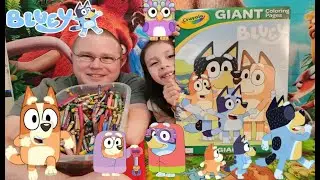 Bluey Giant Coloring Book