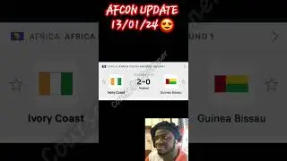 AFCON 2023 UPDATE 13/01/24 😍 #football #world#fifa#Africa #caf#afcon2023#update@followers Everyone