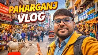 Paharganj Exposed 😱 | Delhi&rsquo;s Most Colorful & Chaotic Street Vlog|@TheWhiteAeroplaneTravell-cv2jm 