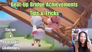 How to do the Beat-Up Bridge Challenges (Tarzan & Peace Elite) - Party Animals Achievement Hunting