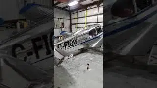 polishing a plane