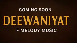 DEEWANIYAT SONG  (Teaser)  | Faisal Dar | F Melody Music | Heart Touching Love Song 2025