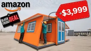 Amazon's BEST KEPT SECRET - 15 AFFORDABLE TINY HOMES You Can Actually Buy on Amazon