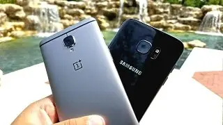 Oneplus 3 VS Galaxy S7 Edge - [4K] Video Sample & Comparison!