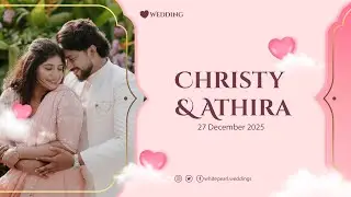 Athira & Cristy john | Wedding
