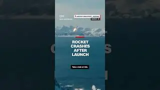 Video shows orbital rocket crash moments after launch