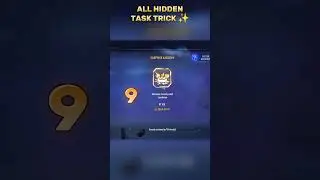 ALL HIDDEN TASK:UNLOCKED 🌟HOW TO COMPLETE ALL HIDDEN Achievement Emote TaskTips&Tricks#freefire
