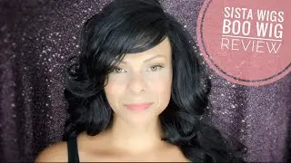 Sista Wigs BOO Wig Review | Lace Part wig | Left side part | Large Wig Cap