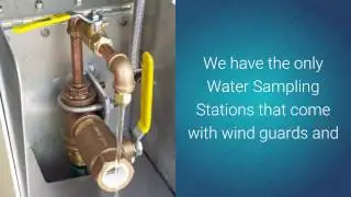 ez water sample stations by American Machine and Conveyer