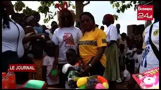 NO&Euml;L A BAKRO : Le Lions Club cadeaute 400 enfants