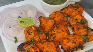 Chicken Tikka Kabab || Resturant Style Chicken Tikka Boti @ZaikaMaker 