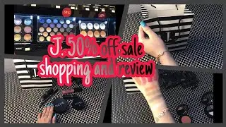#Junaidjamshed 50% off #makeup|Shopping haul|Review and Swatches|Huma Shan