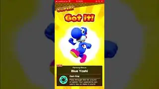Getting Blue Yoshi!