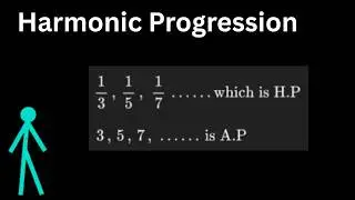 Introduction to Harmonic Progression (HP) | 9th Term of HP | Grade 11-12 Math English, (111,G11,C6)