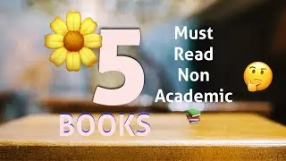 5 must read Non academic Books || in English || Book introduction|| Book review #review#bestbooks