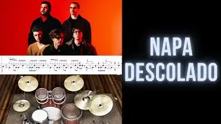 NAPA - Descolado - (Drum Transcription Sheet Music Score, Virtual Drums)