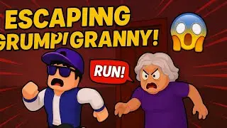 Roblox Grumpy Granny Gameplay 😱 | No Commentary Escape Challenge