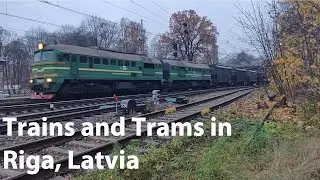 Trains and Trams in Riga