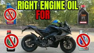 2025RS200 service at home how to chenge oil in bajaj pulsar rs200 #bajajpulsarrs200bs6 #ktmrc390