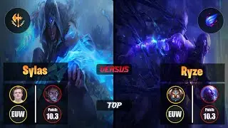 Jenax SYLAS (Top) [Conqueror] VS RYZE - Challenger EUW Patch 10.3