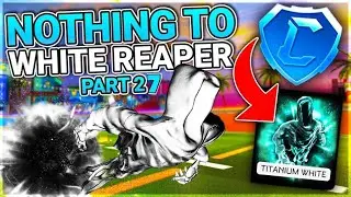 TRADING FROM NOTHING TO TITANIUM WHITE REAPER! *PART 27* | Rocket League Trading Series