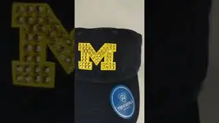 University of Michigan Wolverine's Bling Crystal Hat