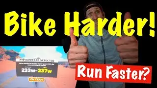 Bike Harder Run Faster! Zwift Assisted Running!