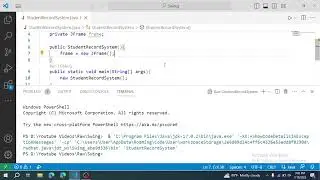 JFrame in Java Swing | Student Record System