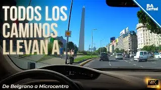 Otra Ma&ntilde;ana, Otro Camino al Microcentro Porte&ntilde;o  | CityDrive Buenos Aires 4k