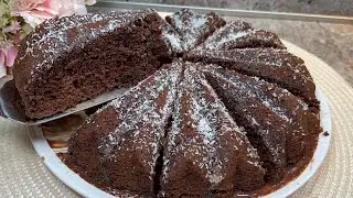 ЛУЧШИЙ ШОКОЛАДНЫЙ ТОРТ в мире всего за 5 минут! НЕЖНОЕ и ОЧЕНЬ ВКУСНОЕ!