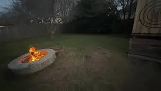 Axe Throw while holding phone 