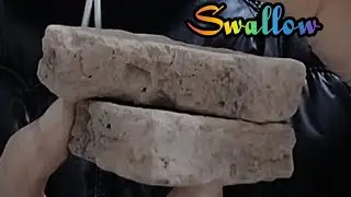 Full Swallow 🤤😋#mukbang #asmr #clay #eating 