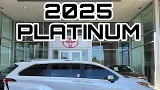 2025 TOYOTA SIENNA PLATINUM AWD walk-around, what's new, what changed, new features Vacuum Fridgebox