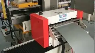 zigzag NC servo feeder machine and straightener for cars part punching