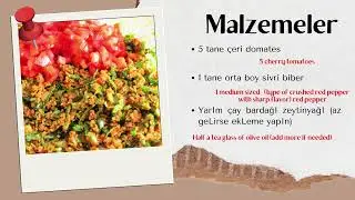 Cooking with Turkish: Learn Essential Words & Phrases While making Delicious Recipes Online!