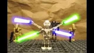 lego star wars Obi wan vs General Grievous part 2