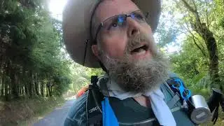 Walking to Muxía, Day 1. Santiago de Compostela to A Pena. June 29th, 2025
