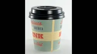 Copo de Caf&eacute; em Cart&atilde;o 12cl