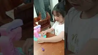 Crayola Grape Scented Play Dough | Drey @ 6 Years & 4 Months