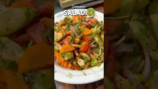 Summer Salad 🥗 #salad #summersalad  #saladrecipe #summersalad