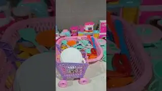 Satisfying with Miniature Furniture Fancy Shopping Cart Play Set | ASMR Videos
