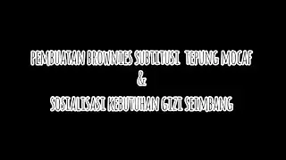 Pembuatan Brownies & Sosialisasi Menu Gizi Seimbang PMM 70 UMM (Panti Asuhan Akhlakul Karimah)
