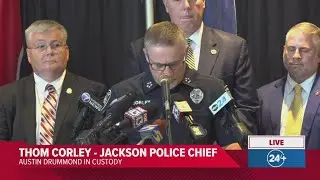 TBI officials hold press conference following Austin Drummond's arrest for quadruple homicide