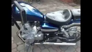 Honda Rebel 125 sound exhaus tłumiki przelotowe