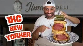 MELBOURNE&rsquo;S BIGGEST NEW YORKER SANDWICH! 🥪🔥 | 1KG PASTRAMI CHALLENGE AT JIMMY&rsquo;S DELI